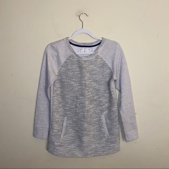 Lou & Grey Sweaters - 🦬LOU & GREY front pocket large knit Crewneck XS